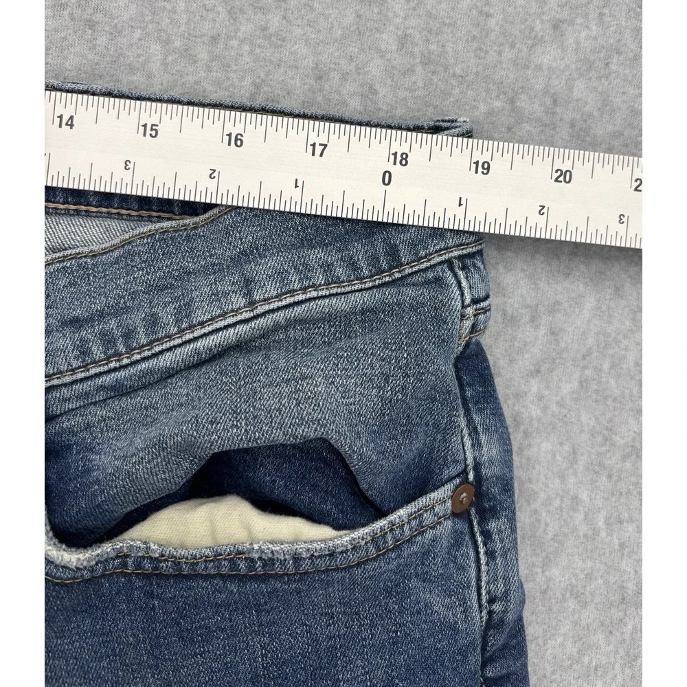 Polo Ralph Lauren Varick Slim Straight Jeans Mens 38x29 Blue Stretch Denim